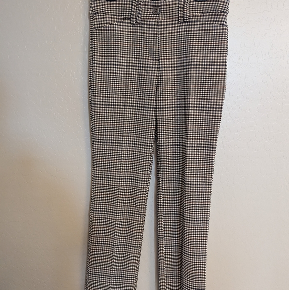 Tweed Design Slacks Stretchy w/ Spandex Medium Regular WORN ONCE - Picture 2 of 3